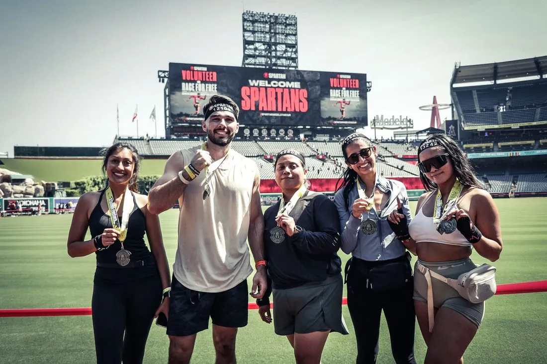 Fit4Work team at a Spartan Race